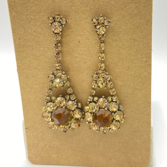 LAUREN CONRAD Rhinestone Drop Earrings - Picture 6 of 7